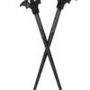Black Bat Hair Sticks -Vampirefreaks Sale Store black bat hair sticks hats scarves headwear 334113
