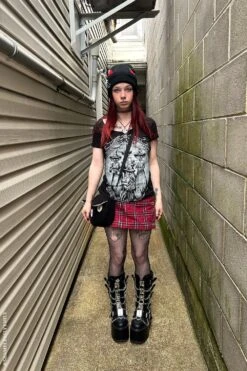 Black Cat Coven T-shirt -Vampirefreaks Sale Store black cat coven t shirt graphic t shirt 975405