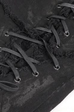 Black Death Lace-Up Pants -Vampirefreaks Sale Store black death lace up pants mens pants 952310