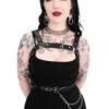 Sydney Side Chain Harness -Vampirefreaks Sale Store black harness belt