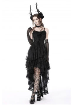 Black Majesty Chiffon Skirt -Vampirefreaks Sale Store black majesty chiffon skirt skirts 786202