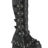 Black Mausoleum Knee-High Boots [STOMP-223]