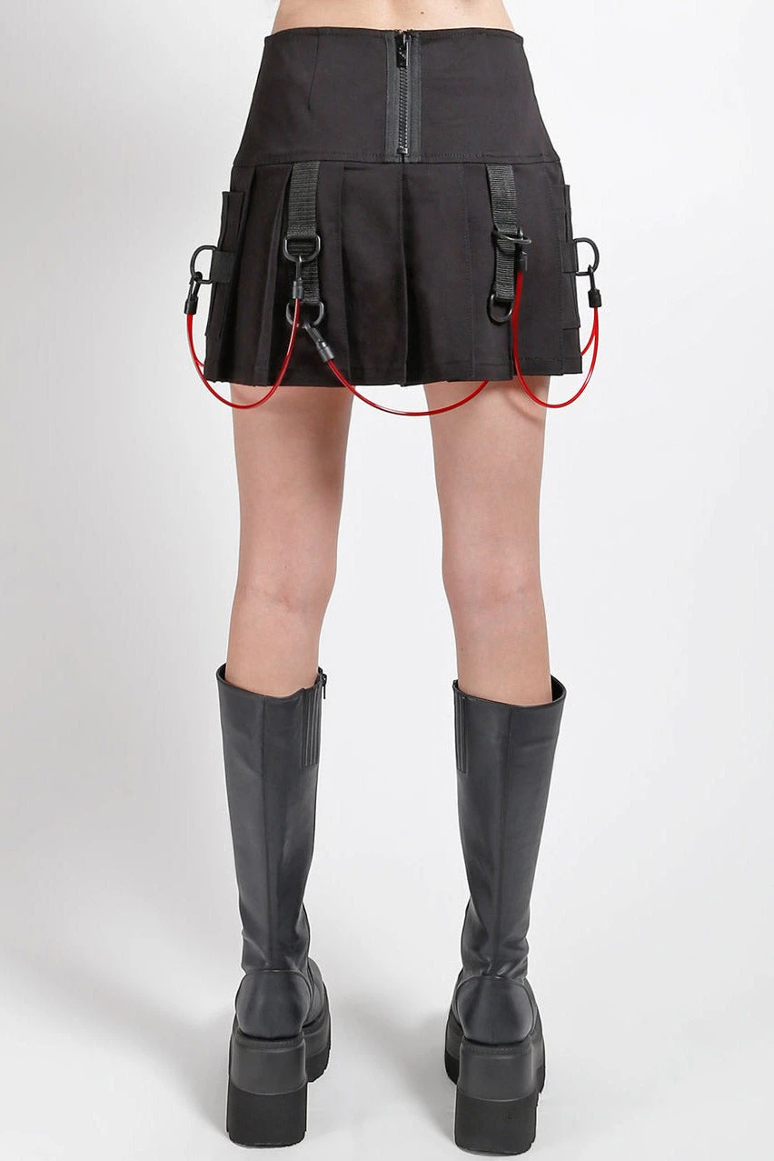 Tripp NYC Transfusion Pleated Skirt 3 Tripp NYC Transfusion Pleated Skirt - Image 3