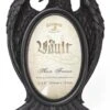 Alchemy Black Raven Photo Frame -Vampirefreaks Sale Store black raven photo frame housewares 130262