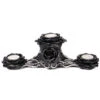 Alchemy Black Rose Triple Votive Holder