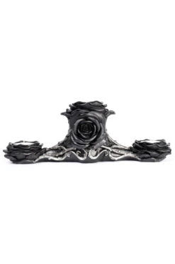 Alchemy Black Rose Triple Votive Holder -Vampirefreaks Sale Store black rose triple votive holder housewares 858610