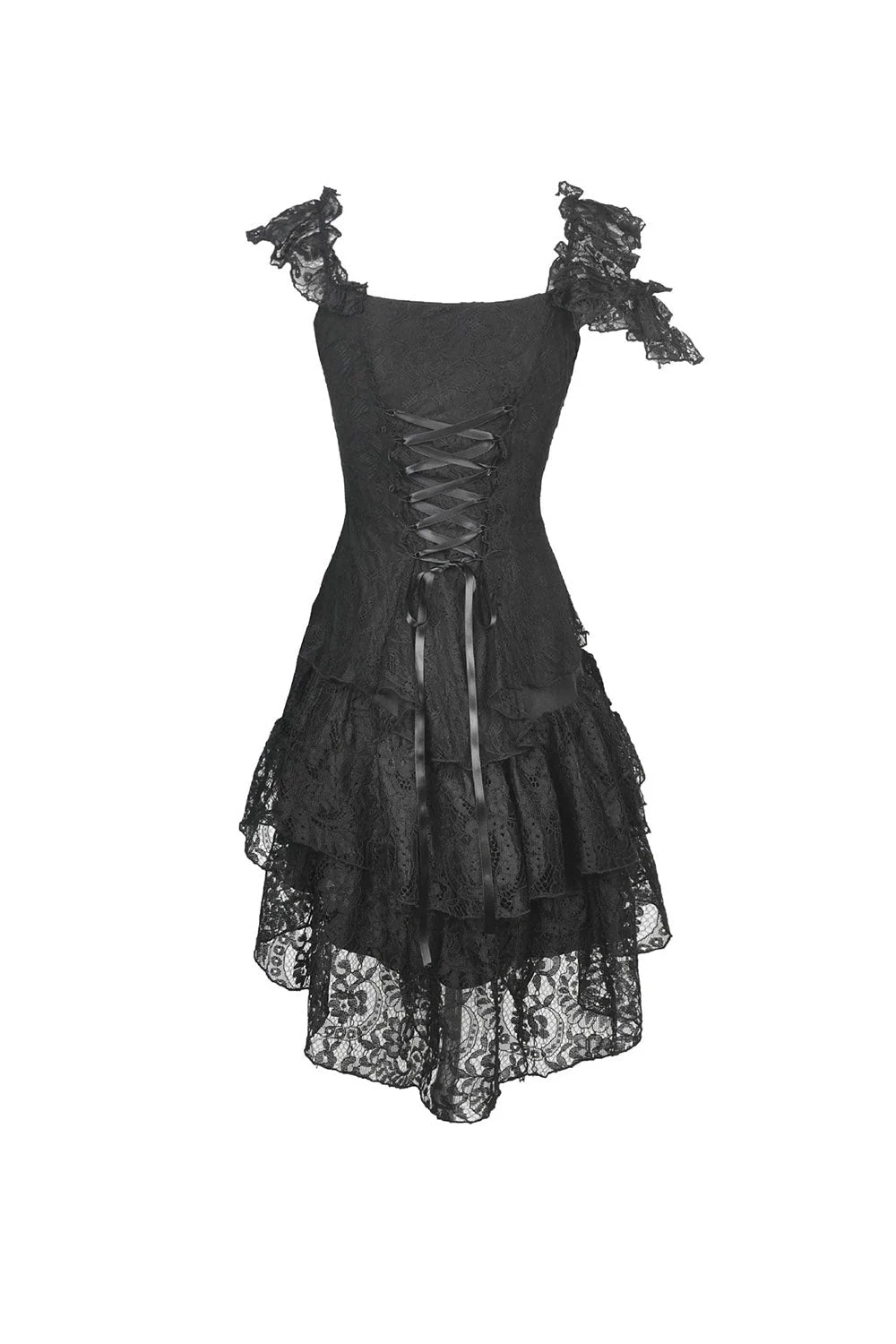 Black Saint Gothic Lace Dress 7 Black Saint Gothic Lace Dress - Image 7
