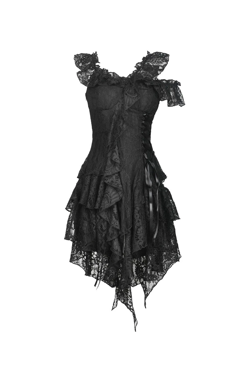 Black Saint Gothic Lace Dress 6 Black Saint Gothic Lace Dress - Image 6