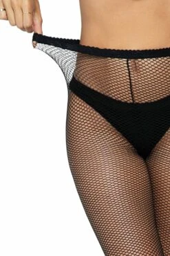 LEG AVENUE Black Soul Seamed Fishnet Tights 7 LEG AVENUE Black Soul Seamed Fishnet Tights -Vampirefreaks Sale Store black soul seamed fishnet tights socks stockings 232963