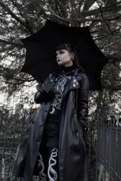 Wednesday Funeral Procession Umbrella [BLACK] -Vampirefreaks Sale Store black umbrella 5e2d5ecf 9669 4b17 bd2d 70b4c1d96571