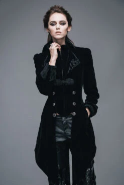 Victorian Vampress Coat [BLACK]