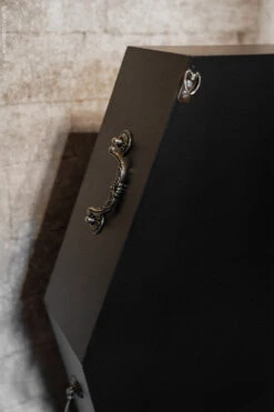 3ft Pallbearer Coffin Shelf -Vampirefreaks Sale Store black wood coffin wall shelf