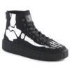 Bleached Bones High Tops [SNEEKER-252 Sneakers]