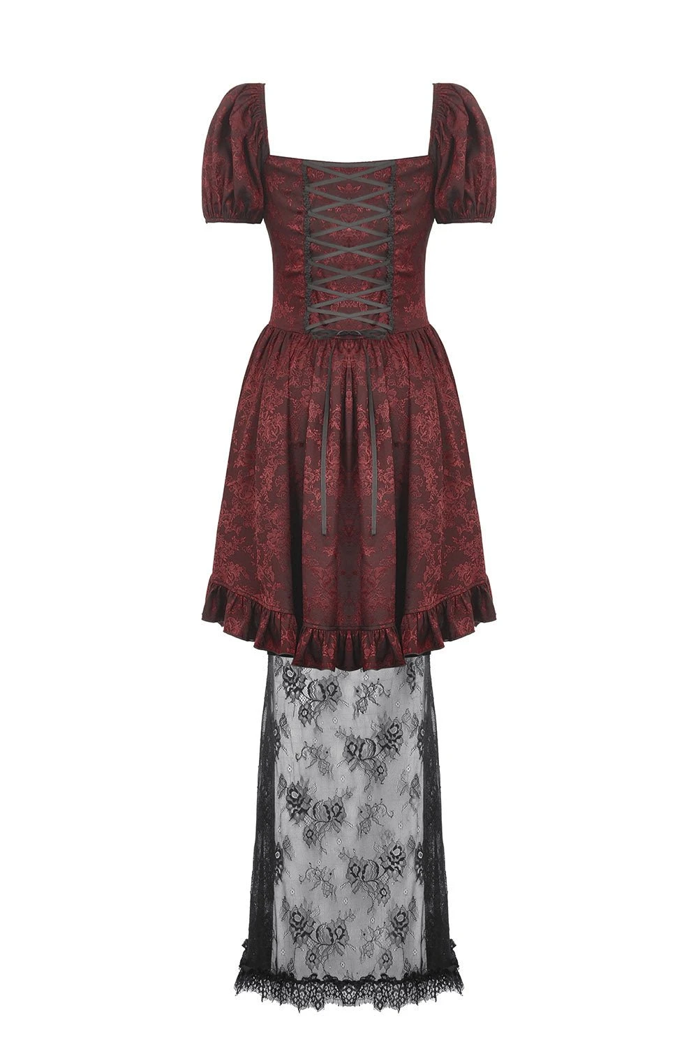 Blood Court Puffed Sleeve Gothic Dress 8 Blood Court Puffed Sleeve Gothic Dress - Image 8