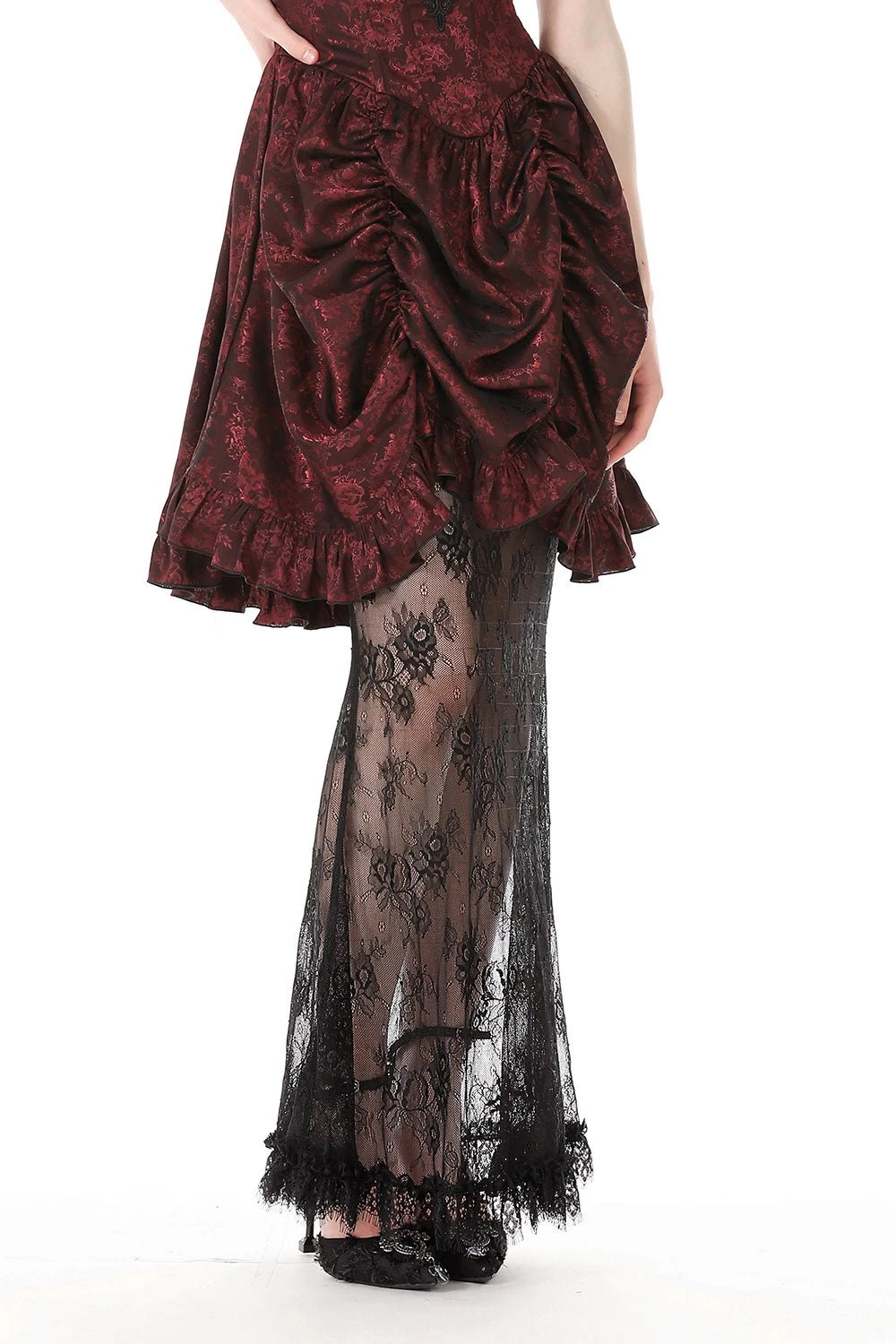 Blood Court Puffed Sleeve Gothic Dress 6 Blood Court Puffed Sleeve Gothic Dress - Image 6