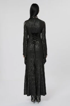 Blood Queen Maxi Dress [BLACK/RED] -Vampirefreaks Sale Store blood queen maxi dress blackred dresses 407646