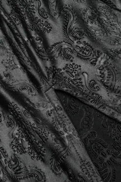 Blood Queen Maxi Dress [BLACK/RED] -Vampirefreaks Sale Store blood queen maxi dress blackred dresses 735461