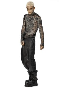 Bloodcurdle Fishnet Top 11 Bloodcurdle Fishnet Top -Vampirefreaks Sale Store bloodcurdle fishnet top mens tops 162394