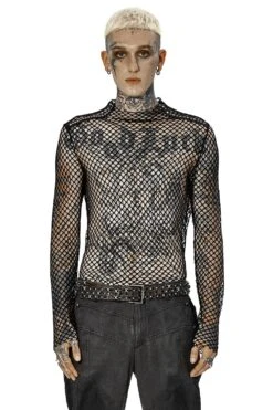Bloodcurdle Fishnet Top