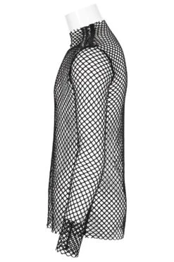 Bloodcurdle Fishnet Top 14 Bloodcurdle Fishnet Top -Vampirefreaks Sale Store bloodcurdle fishnet top mens tops 503456