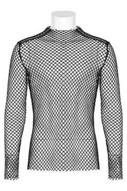 Bloodcurdle Fishnet Top 13 Bloodcurdle Fishnet Top -Vampirefreaks Sale Store bloodcurdle fishnet top mens tops 684297