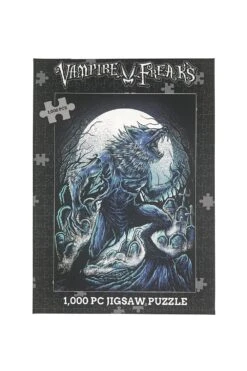 Blue Blood Werewolf Jigsaw Puzzle -Vampirefreaks Sale Store blue blood werewolf jigsaw puzzle toys 487200