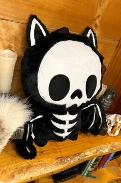Bony Bat Plush Backpack -Vampirefreaks Sale Store bony bat plush backpack bags wallets 864460