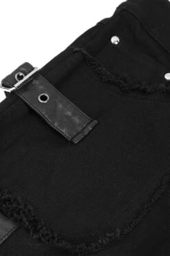 Born Villain Distressed Goth Pants -Vampirefreaks Sale Store born villain distressed goth pants mens pants 747879