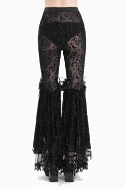 Briar Rose Gothic Bell Bottoms -Vampirefreaks Sale Store briar rose gothic bell bottoms womens bottoms 636208