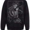 Monster Love: Frankenstein & Bride Sweatshirt [Graveyard Gray]