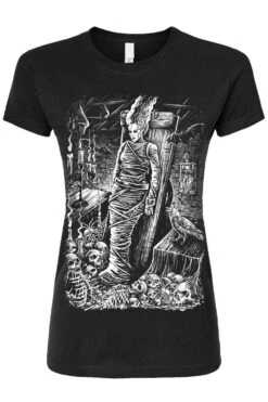 Bride Of Frankenstein T-shirt -Vampirefreaks Sale Store bride of frankenstein womens tshirt