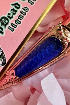 Liquid Luxe Lip Gloss [Blue Rose] -Vampirefreaks Sale Store bright blue lipstick