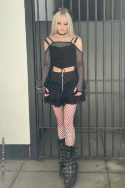 Buckled Bondage Boots [DAMNED-225] -Vampirefreaks Sale Store buckled bondage boots damned 225 womens shoes 740062