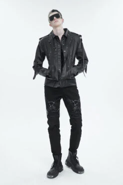 Burial Bound Harness Pants -Vampirefreaks Sale Store burial bound harness pants mens pants 453990