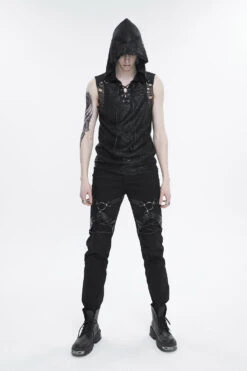 Burial Bound Harness Pants -Vampirefreaks Sale Store burial bound harness pants mens pants 745190