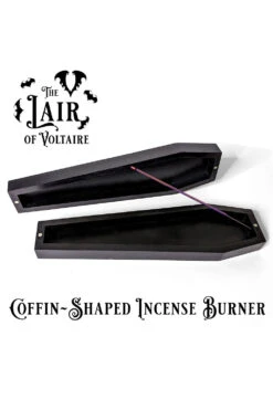 2 Piece Coffin-Shaped Incense Burner -Vampirefreaks Sale Store burner set