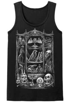 Cabinet Of Curiosities T-shirt -Vampirefreaks Sale Store cabinet of curiosities mens tank top front