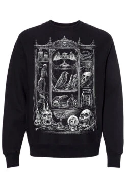 Cabinet Of Curiosities Sweatshirt -Vampirefreaks Sale Store cabinet of curiosities sweatshirt