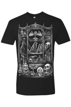 Cabinet Of Curiosities T-shirt -Vampirefreaks Sale Store cabinet of curiosities tshirt nextlevel black