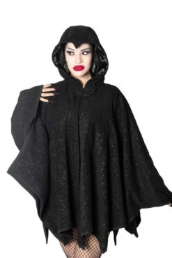 Embossed Web Cape -Vampirefreaks Sale Store cape womens ba0bb2cd 56ee 41c8 8822 39f0ce1a253a