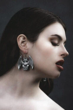 Lethal Earrings -Vampirefreaks Sale Store cat earrings