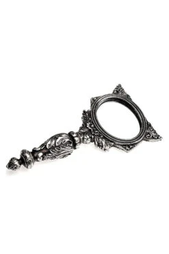 Alchemy Sacred Cat Hand Mirror [Silver] -Vampirefreaks Sale Store cat mirror