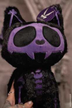 Skelekitty Plush Toy [Purple Bones Limited Edition] -Vampirefreaks Sale Store cat stuffed animal 6f554e0c 9dc6 4dc0 94db a999146e90eb