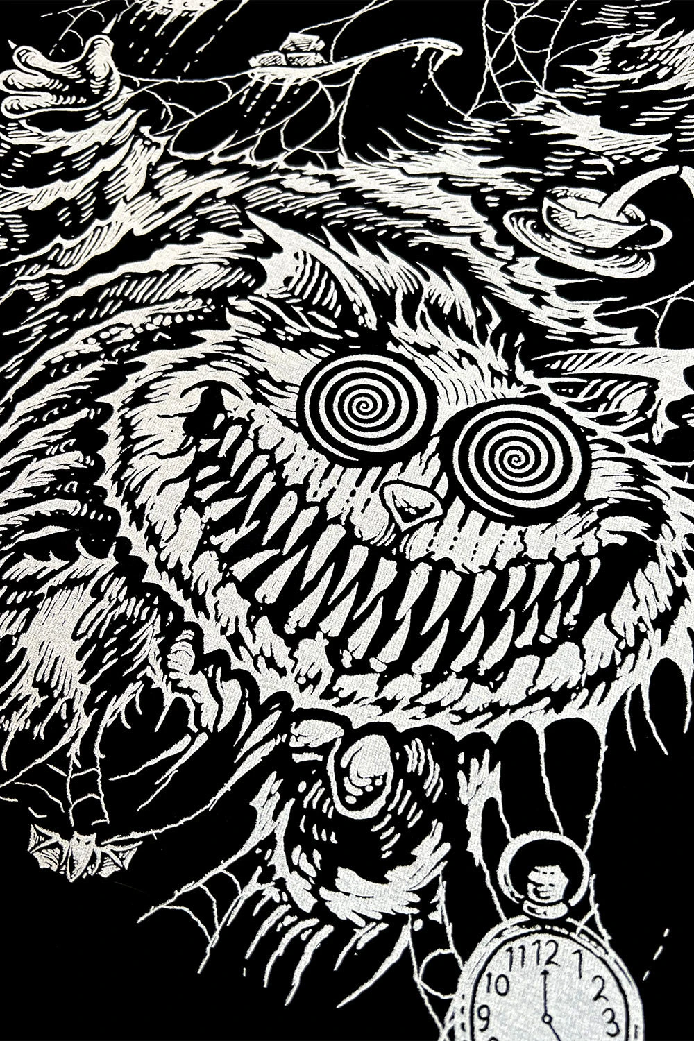 Cheshire Cat Hoodie 2 Cheshire Cat Hoodie - Image 2