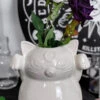 Ghost Kitty Vase