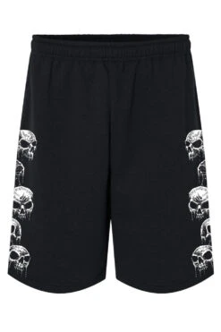 Catacomb Sweat Shorts [Unisex] -Vampirefreaks Sale Store catacomb shots front