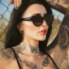 Nightfall Sunglasses -Vampirefreaks Sale Store cateye sunglasses