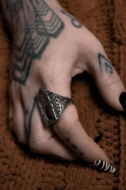 Cathedral Echoes Ring -Vampirefreaks Sale Store cathedral echoes ring jewelry 124777