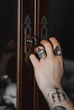 Cathedral Echoes Ring -Vampirefreaks Sale Store cathedral echoes ring jewelry 185765