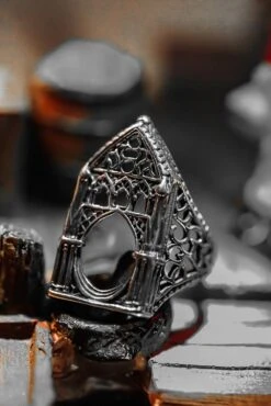 Cathedral Echoes Ring -Vampirefreaks Sale Store cathedral echoes ring jewelry 255210